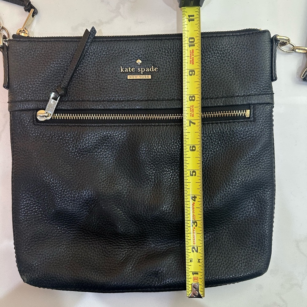 Kate Spade Black Leather Crossbody Bag - Picture 5 of 9